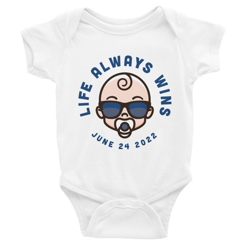 Life Always Wins (Boy) Infant Bodysuit