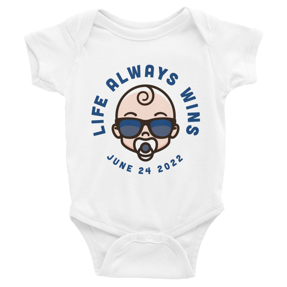 Life Always Wins (Boy) Infant Bodysuit