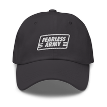 Load image into Gallery viewer, Fearless Army Logo Dad Hat