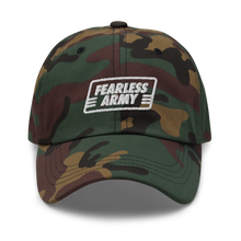 Load image into Gallery viewer, Fearless Army Logo Dad Hat