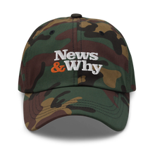 Load image into Gallery viewer, The News &amp; Why It Matters Logo Dad Hat