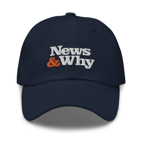 The News & Why It Matters Logo Dad Hat