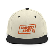 Load image into Gallery viewer, Fearless Army Logo Snapback Hat