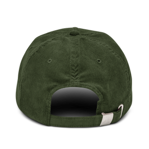 Relatable Corduroy Hat (Dark Olive)