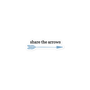Share the Arrows Sticker