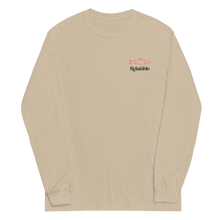 Load image into Gallery viewer, Be A Salmon Long Sleeve T-Shirt (Tan)