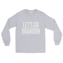 Load image into Gallery viewer, Let&#39;s Go Brandon Long Sleeve Shirt