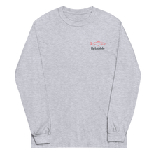 Load image into Gallery viewer, Be A Salmon Long Sleeve T-Shirt (Grey)