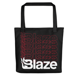 Blaze Repeated Tote Bag