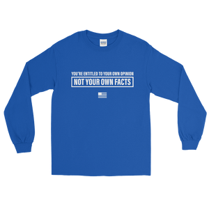 Facts > Opinions Long Sleeve T-Shirt