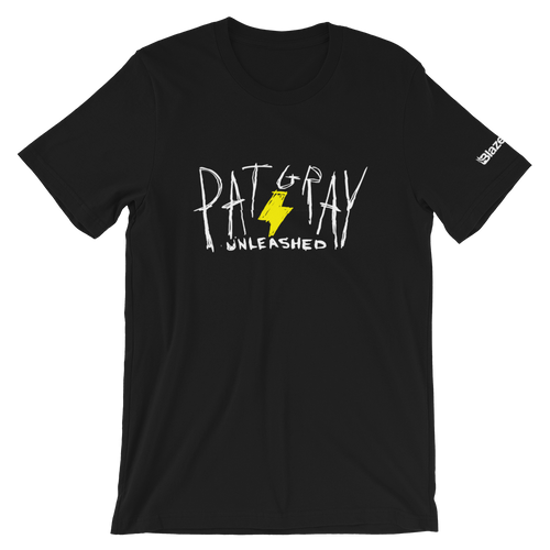 Pat Gray Unleashed Intro Logo Lightning Bolt T-Shirt