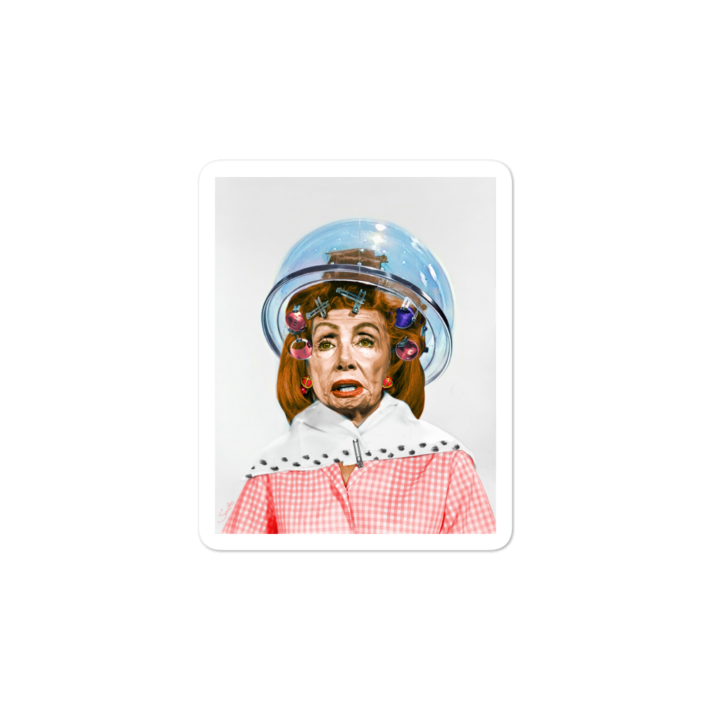 Nancy Pelosi by Sabo Alternate Sticker
