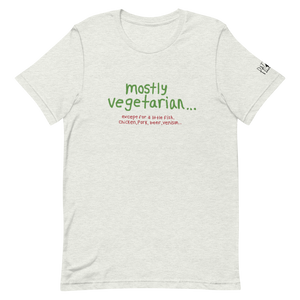 Mostly Vegetarian... Pat Gray Unleashed T-Shirt