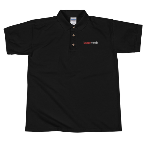 Blaze Media Black Polo