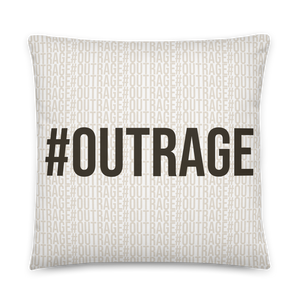 #Outrage Pillow