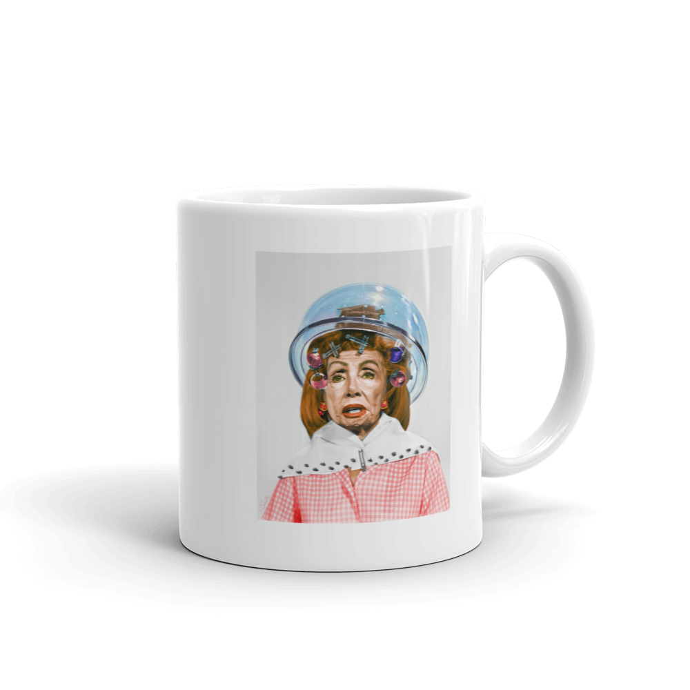 Nancy Pelosi by Sabo Alternate Mug