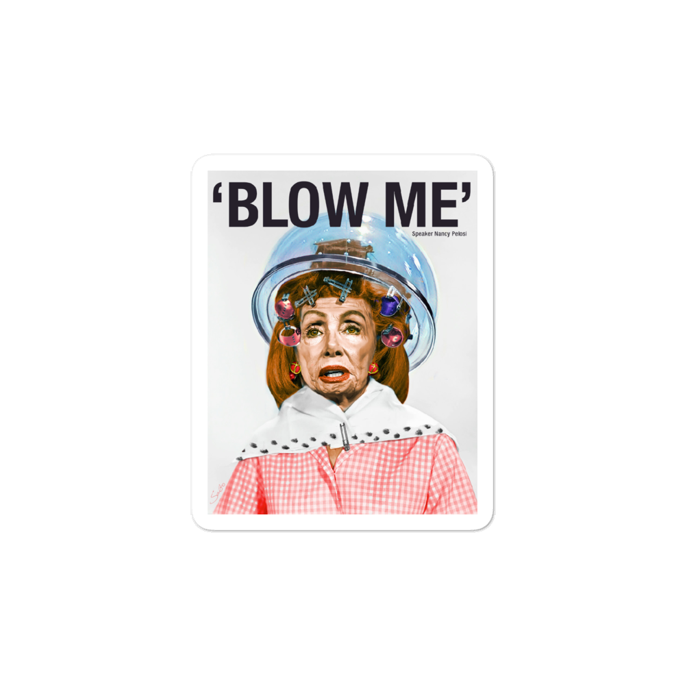 Nancy Pelosi by Sabo Sticker