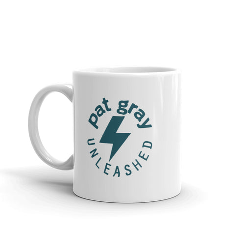 Pat Gray Unleashed Logo Mug