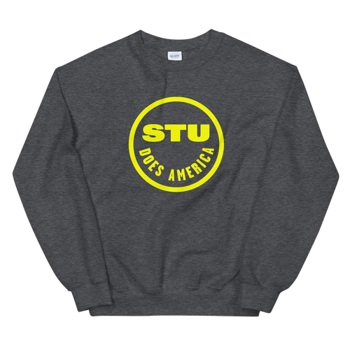 Stu Does America Logo Crewneck Sweatshirt