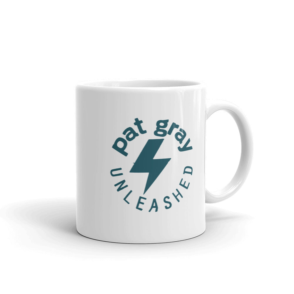 Pat Gray Unleashed Logo Mug
