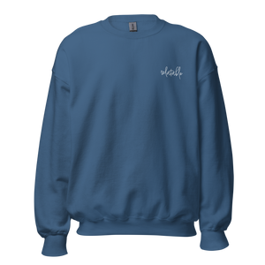 A Thrill of Hope Crewneck Sweatshirt (Blue)