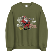 Load image into Gallery viewer, Woke Santa Christmas Sweater