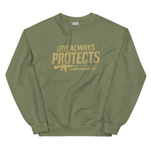 Load image into Gallery viewer, Love Always Protects Sweatshirt