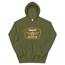Load image into Gallery viewer, Fearless Soldier Hoodie