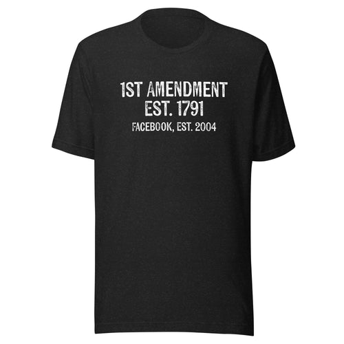 1st Amendment vs. FB T-Shirt