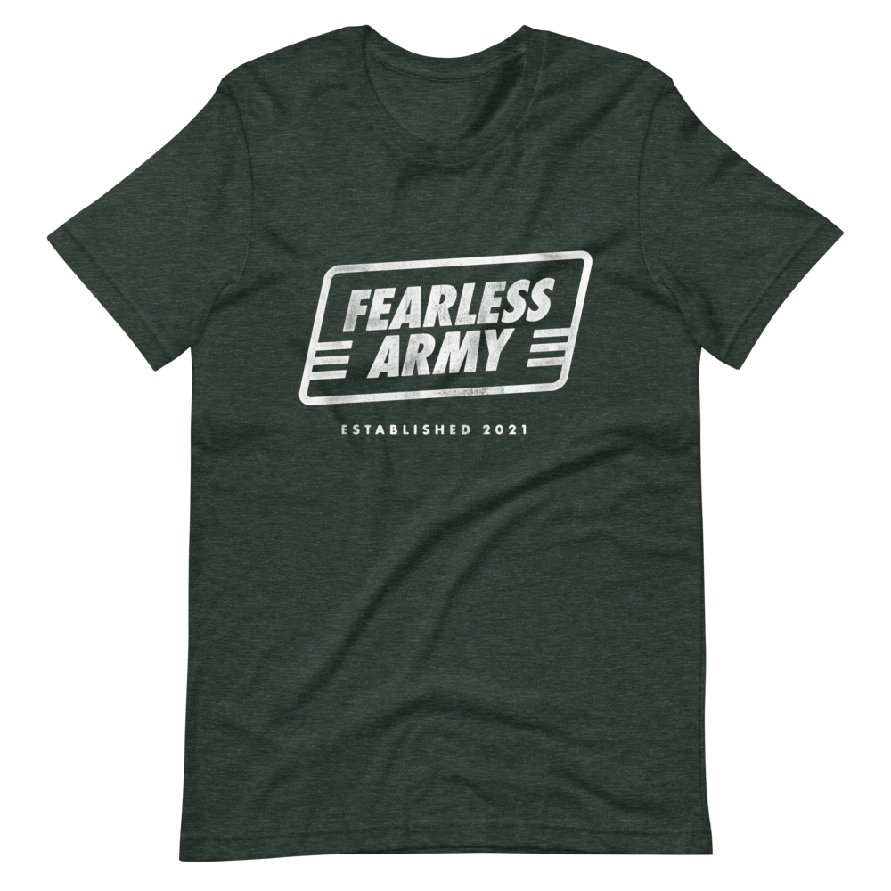 Fearless Army Logo T-Shirt – Blaze Media Shop