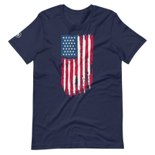 Load image into Gallery viewer, Distressed American Flag T-Shirt