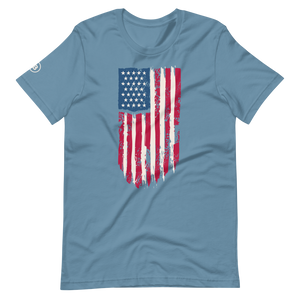 Distressed American Flag T-Shirt